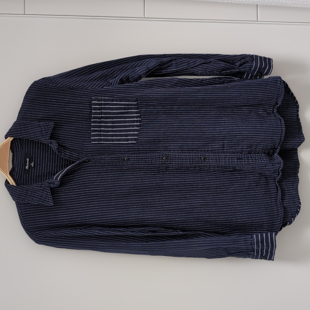 Madewell Striped Button Up